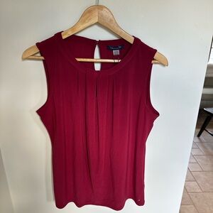 Tommy Hilfiger Red Sleeveless Top